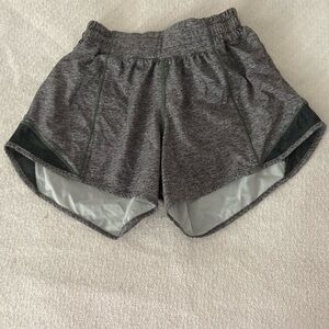 Gray lululemon shorts